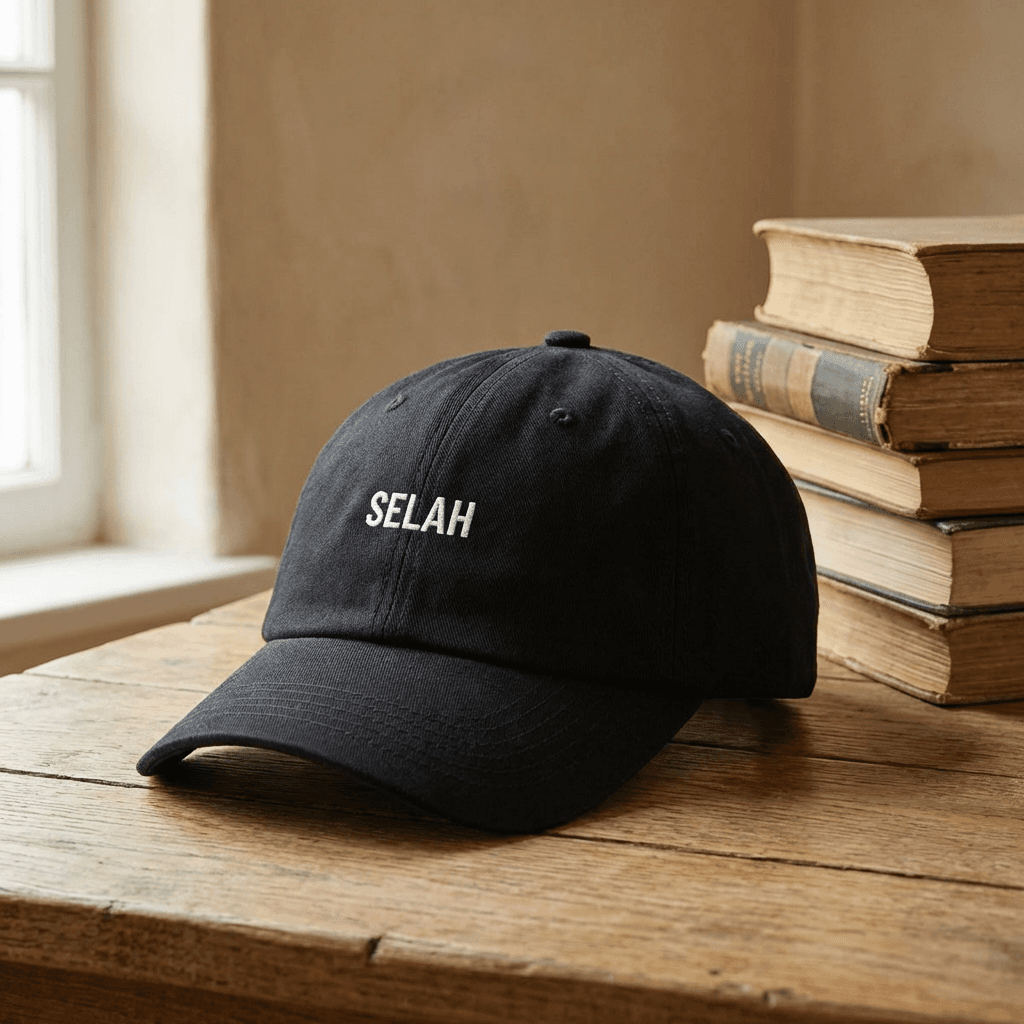 Selah embroidered script Dad Cap - image 1